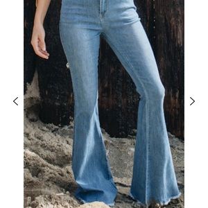 Amaryllis flare jeans - never worn